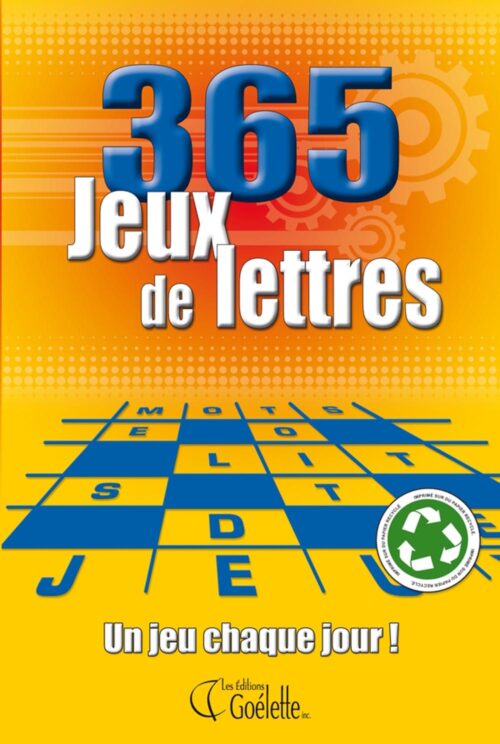 365 Jeux de lettres vol.1