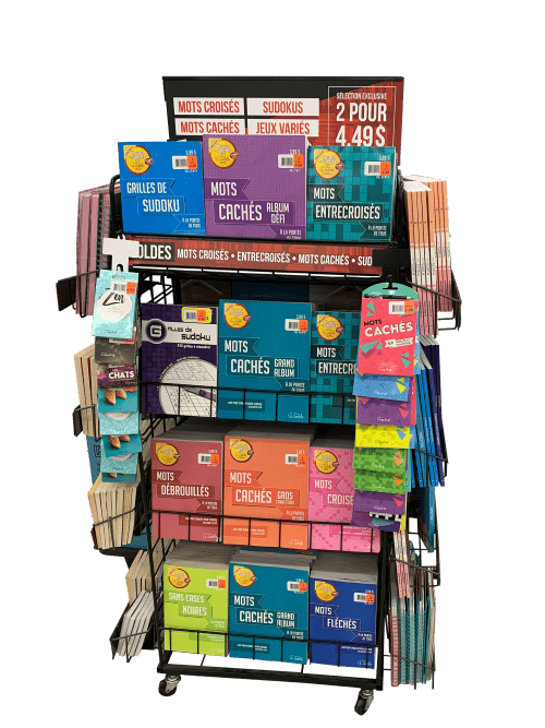 Brain games display stand (460 units)