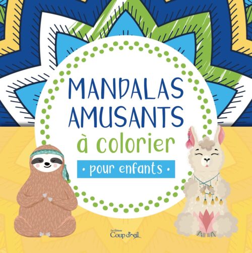 Mandalas amusants à colorier pour enfants