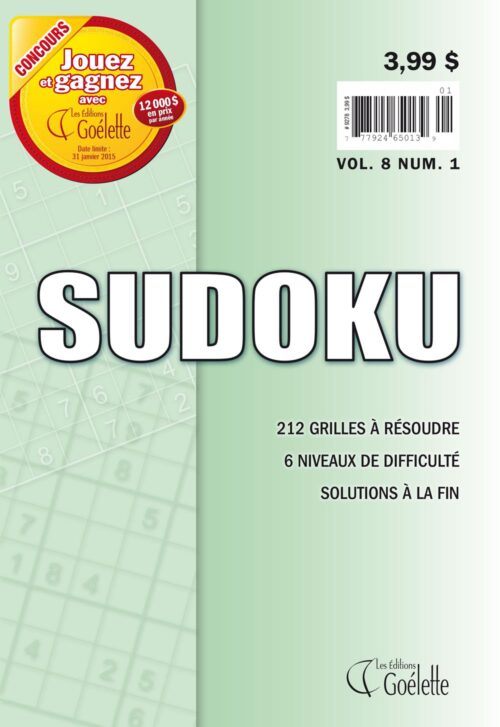 Sudoku Vol.8 Num.1