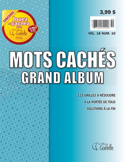 Mots cachés Grand album Vol.18 No 10