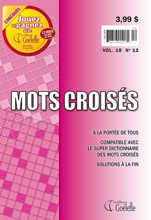 Mots croisés Vol.18 No 12