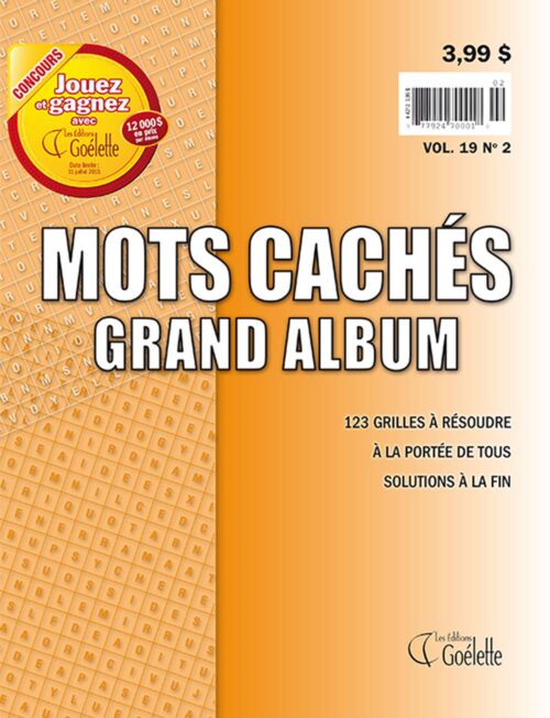 Mots cachés Grand album Vol.19 No 2