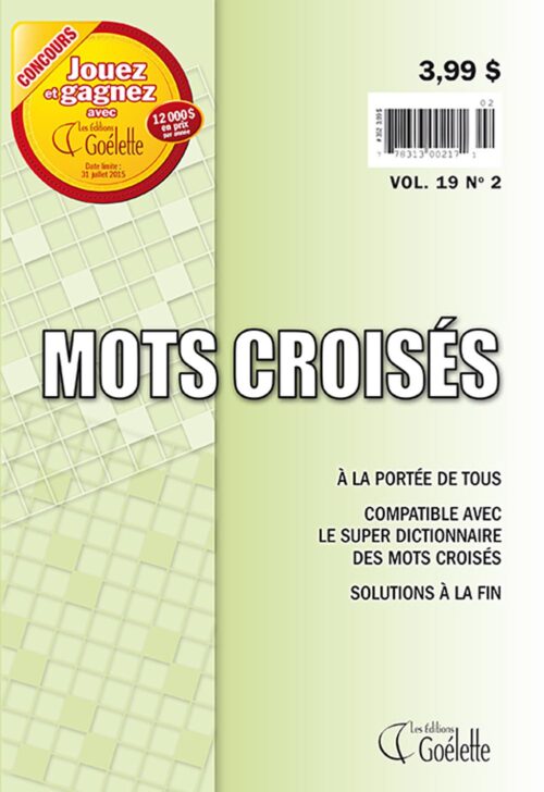 Mots croisés Vol.19 No 2