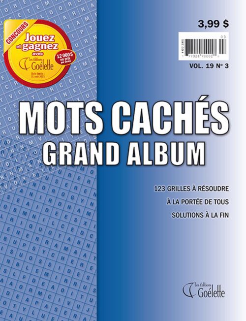 Mots cachés Grand album Vol.19 No 3