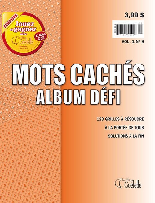 Mots cachés Album défi Vol.1 No 9