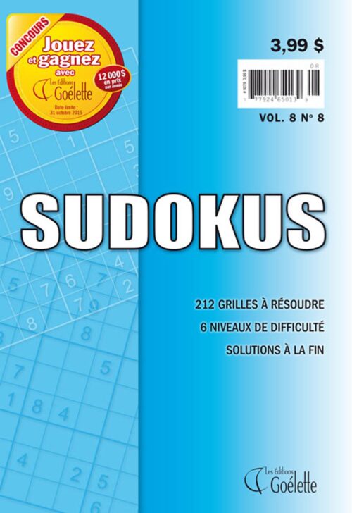 Sudokus Vol.8 No 8