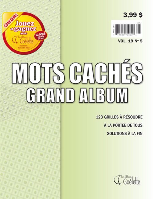 Mots cachés Grand album Vol.19 No 5
