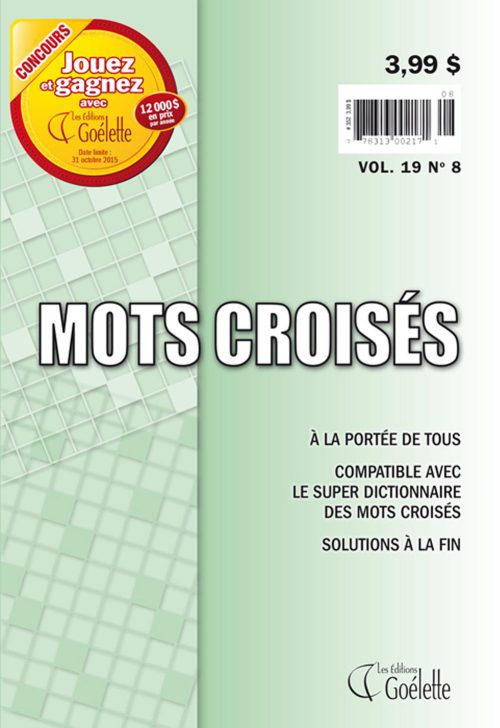 Mots croisés Vol.19 No 8