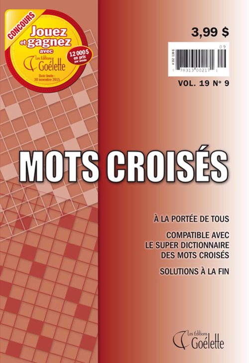 Mots croisés Vol.19 No 9