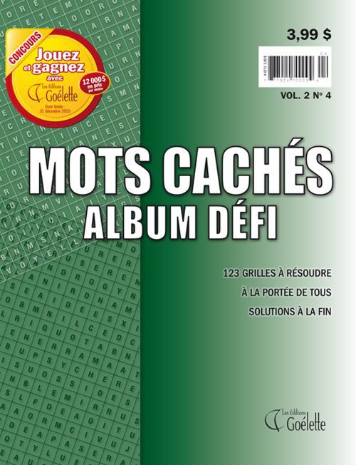 Mots cachés Album défi Vol.2 No 4