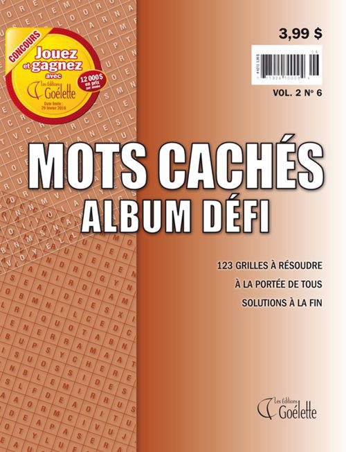 Mots cachés Album défi Vol.2 No 6