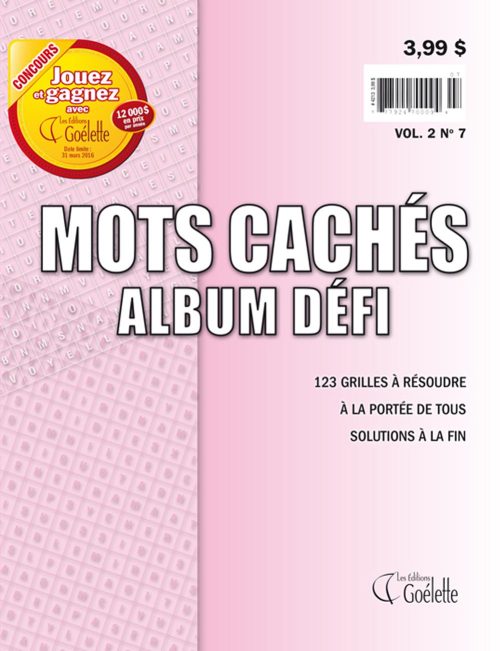 Mots cachés Album défi Vol.2 No 7