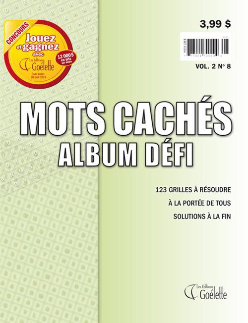 Mots cachés Album défi Vol.2 No 8