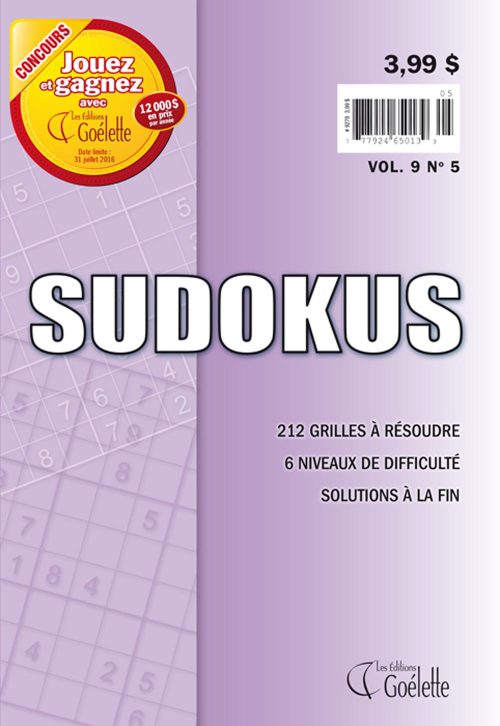Sudokus Vol.9 No 5