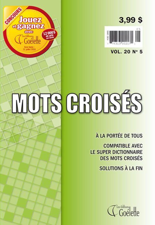 Mots croisés Vol. 20 Num. 5