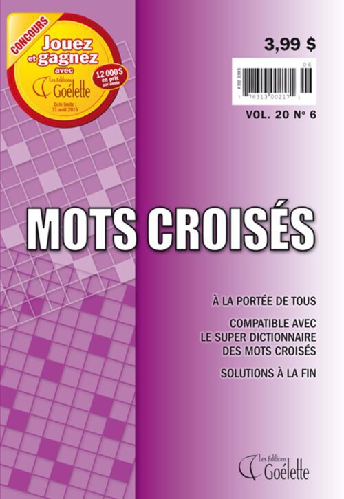 Mots croisés Vol. 20 Num. 6