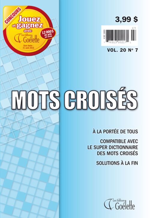 Mots croisés Vol. 20 Num. 7