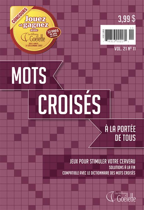 Mots croisés Vol. 21 No. 11