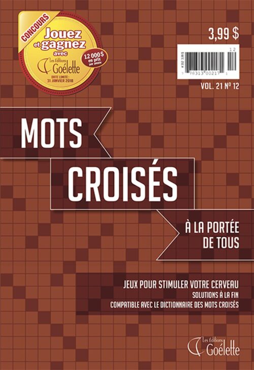 Mots croisés Vol.21 No. 12