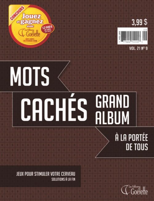 Mots cachés Grand album Vol. 21 No. 9