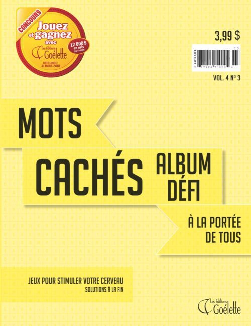 Mots cachés Album défi Vol. 4 No. 3