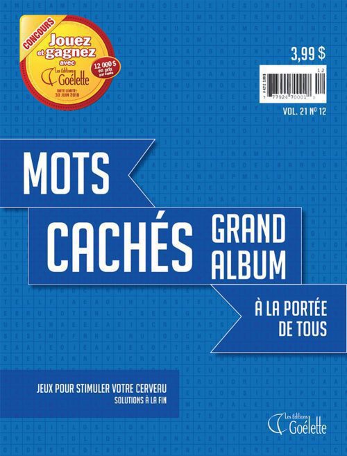 Mots cachés Grand album Vol.21 No.12