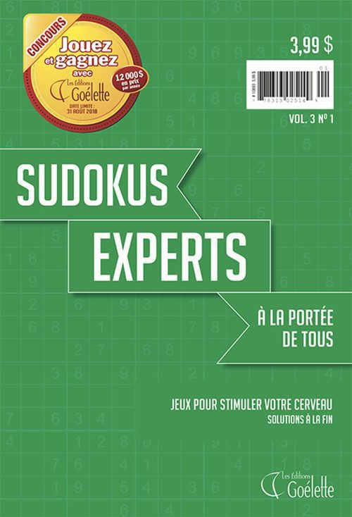 Sudoku Experts Vol.3 No.1