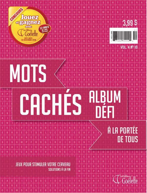 Mots cachés Album défi Vol.4 No.10