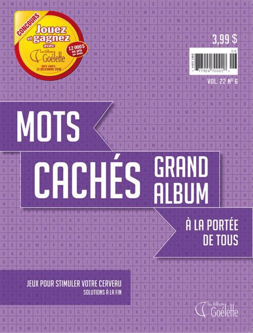 Mots cachés Grand album Vol.22 No.6