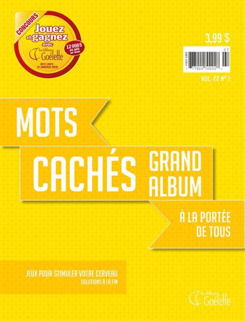 Mots cachés Grand album Vol.22 No.7