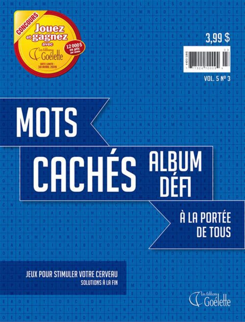 Mots cachés Album défi Vol.5 No.3