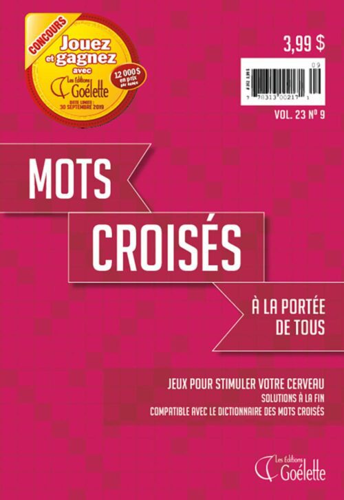 Mots croisés Vol.23 No.9