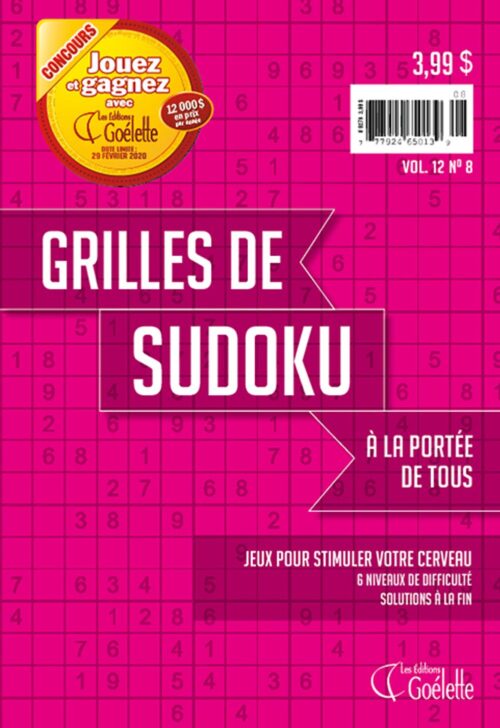Sudoku Vol. 12 No. 8