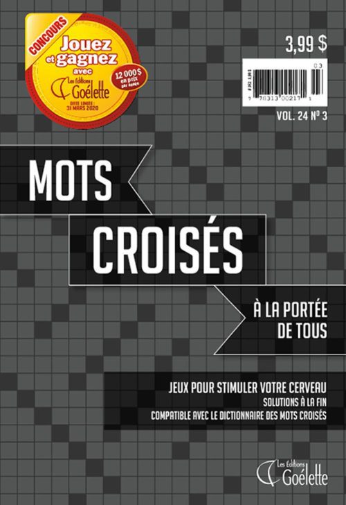 Mots croisés Vol. 24 No.3