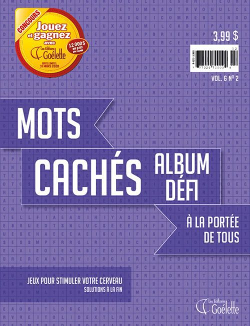 Mots cachés Album défi Vol. 6 No.2
