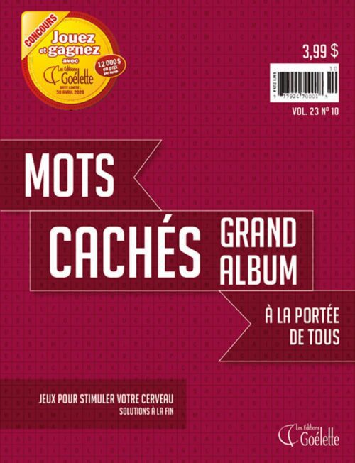 Mots cachés Grand album Vol. 23 No.10