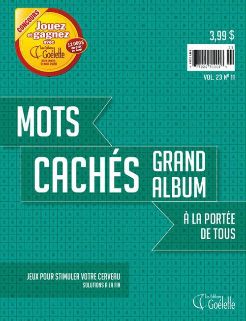 Mots cachés Grand album Vol. 23 No. 11