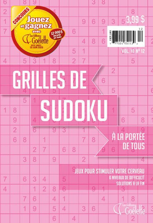 Sudoku Vol. 12 No. 12