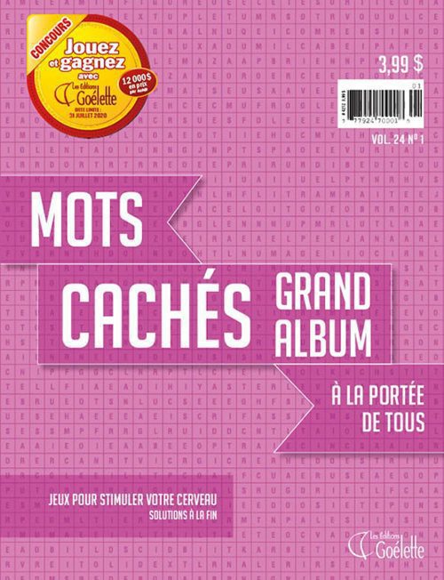 Mots cachés Grand album Vol. 24 No. 1