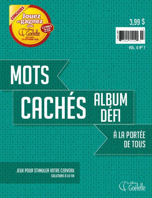 Mots cachés Album défi Vol. 6 No. 7