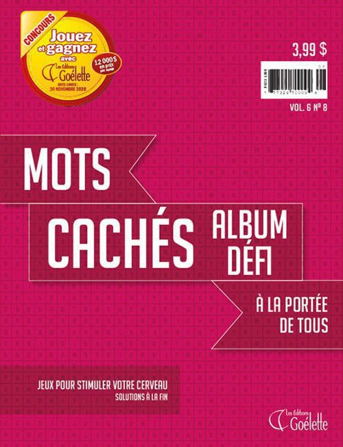 Mots cachés Album défi Vol. 6 No. 8