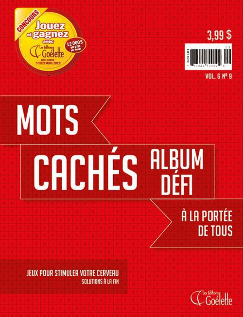 Mots cachés Album défi Vol. 6 No. 9