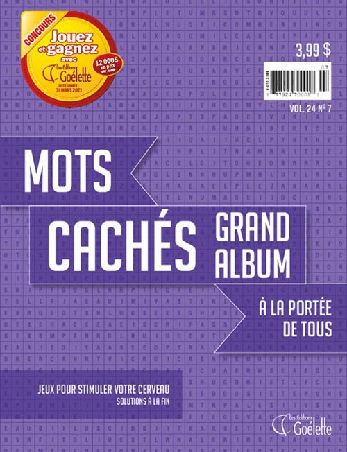 Mots cachés Grand album Vol. 24 No.7
