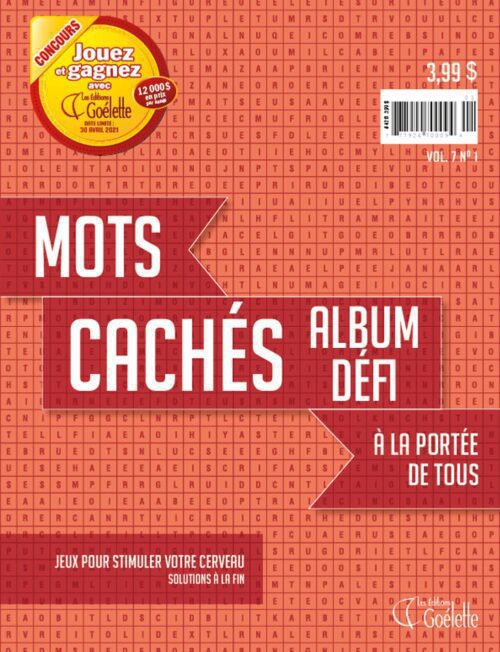 Mots cachés Album défi Vol. 7 No. 1