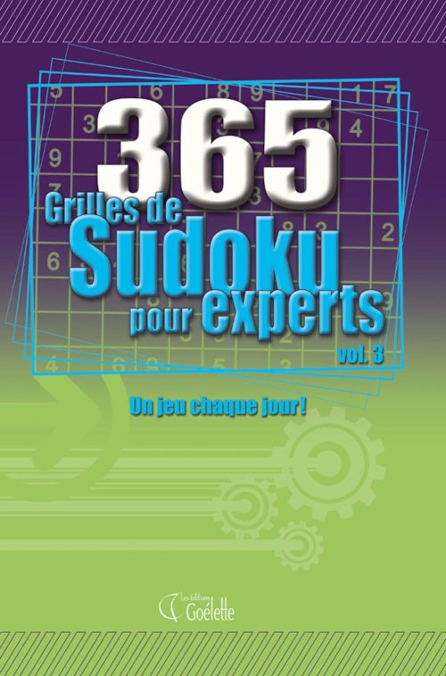 365 Grilles de sudoku pour experts vol. 3