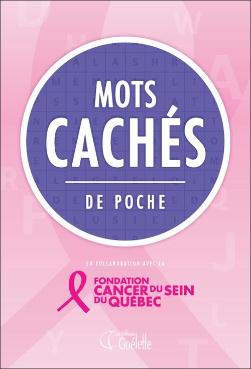 Mots cachés de poche | Fondation du cancer du sein du Québec