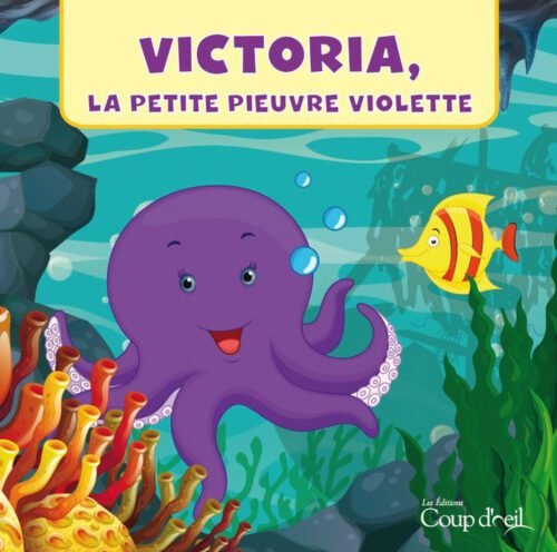 Victoria, la petite pieuvre violette