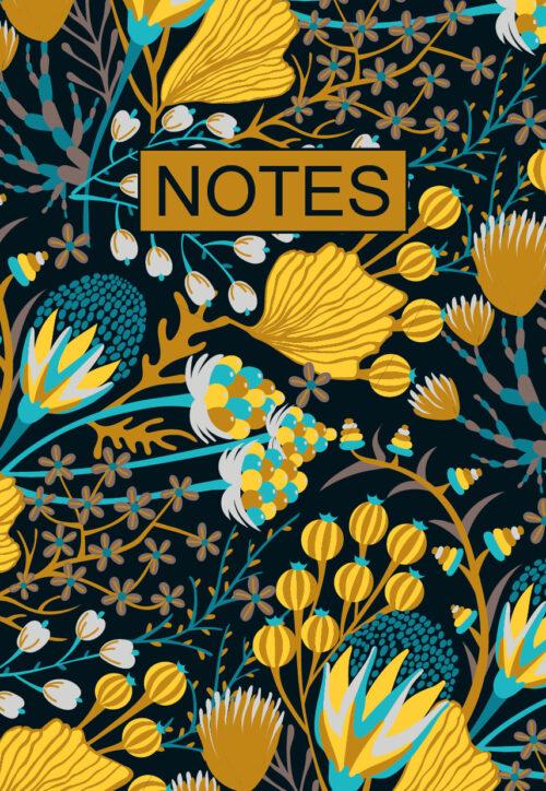 Mes notes – Fleurs jaunes