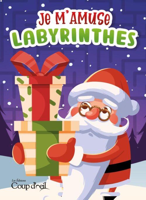 Je m’amuse Noël – Labyrinthes – Mini-tablette avec crayon